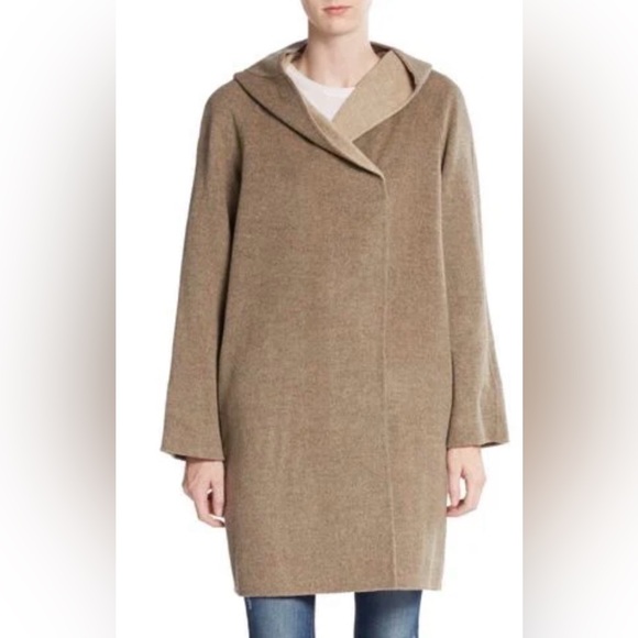 Vince Jackets & Blazers - Vince Elegant Wool Tan Coat